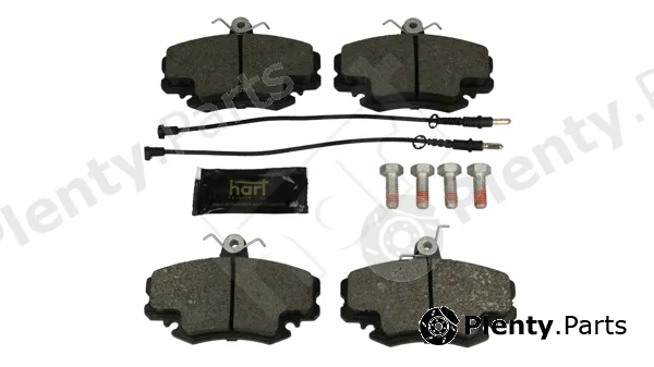 Hart 249160 — Brake Pad Set, disc brake PREMIUM LINE