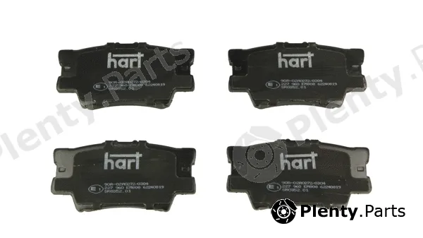Hart 227960 — Brake Pad Set, disc brake