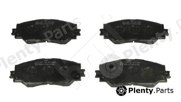 Hart 225732 — Brake Pad Set, disc brake