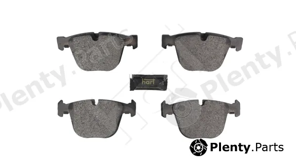 Hart 261982 — Brake Pad Set, disc brake PREMIUM LINE