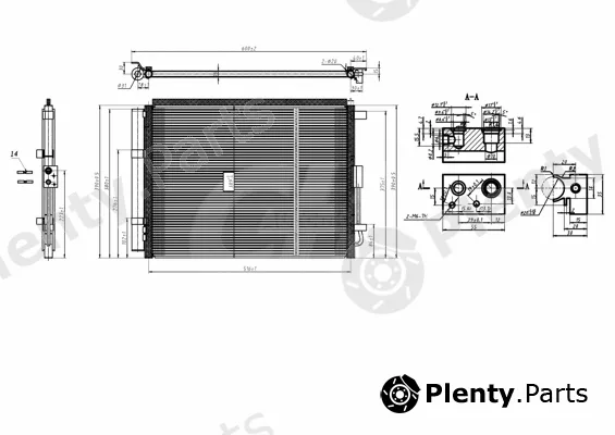Hart 615000 — Condenser, air conditioning
