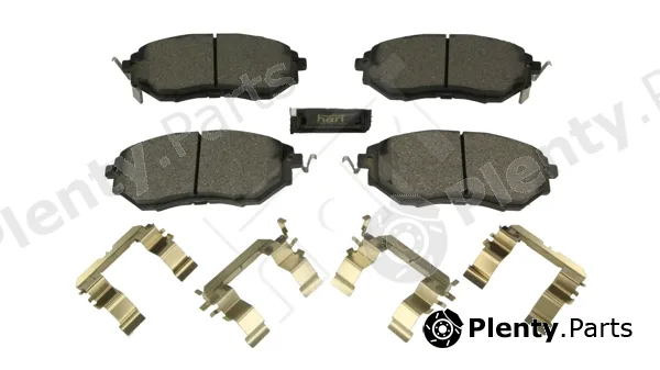Hart 261183 — Brake Pad Set, disc brake PREMIUM LINE