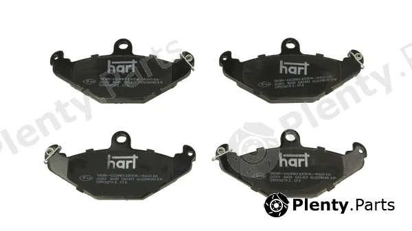 Hart 220168 — Brake Pad Set, disc brake