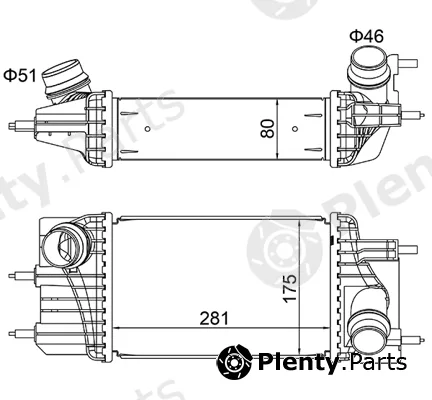 Hart 630304 — Charge Air Cooler