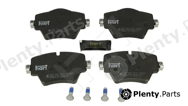 Hart 256556 — Brake Pad Set, disc brake PREMIUM LINE