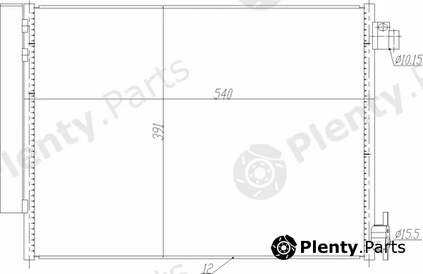 Hart 623925 — Condenser, air conditioning