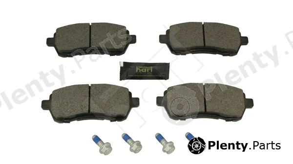 Hart 260743 — Brake Pad Set, disc brake PREMIUM LINE