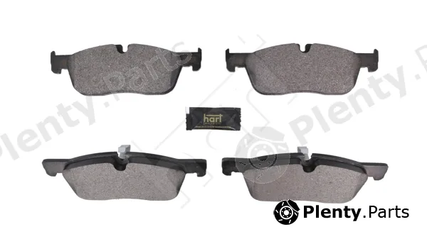 Hart 261812 — Brake Pad Set, disc brake PREMIUM LINE