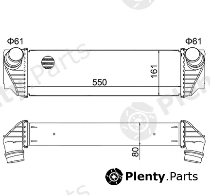 Hart 630294 — Charge Air Cooler