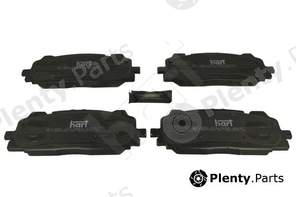 Hart 253771 — Brake Pad Set, disc brake PREMIUM LINE