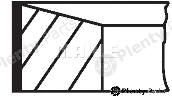 Izumi IMPR894620T — Piston Ring Kit