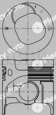 Izumi IMPA118420 — Piston