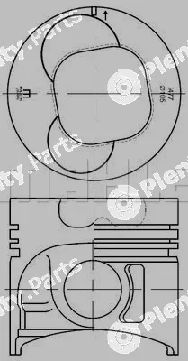 Izumi IMPT116410 — Piston
