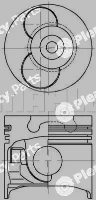 Izumi IMPA898920W — Piston