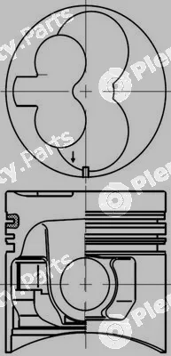 Izumi IMPS807290L2 — Piston