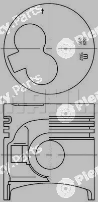 Izumi MZPA01E000 — Piston
