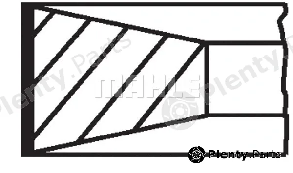Izumi IMPR804490T — Piston Ring Kit