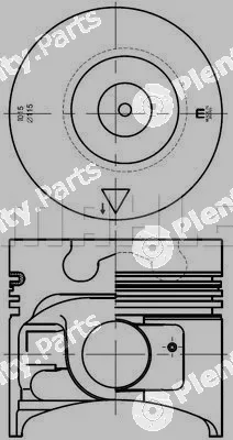 Izumi IMPA816061 — Piston