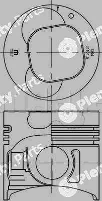 Izumi IMPA117590 — Piston