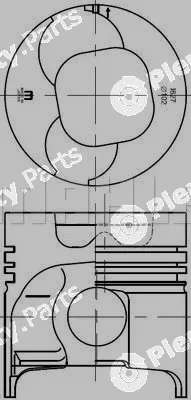 Izumi IMPT117710Z — Piston