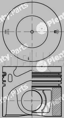 Izumi IMPA811412 — Piston