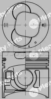 Izumi IMPA866040S — Piston