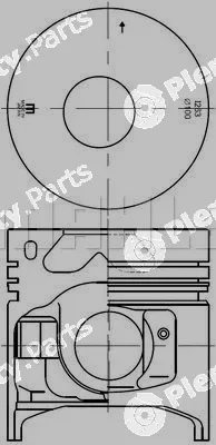 Izumi MZPT07L000 — Piston