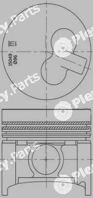 Izumi NDPST00060L2 — Piston
