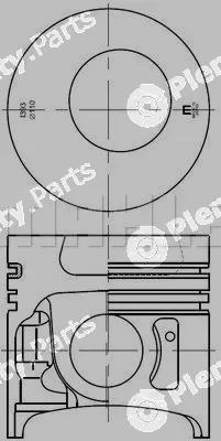 Izumi HMPA162500A — Piston