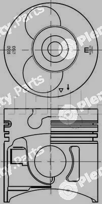 Izumi IMPA866060 — Piston