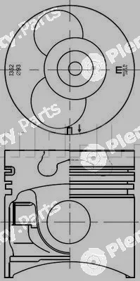 Izumi IMPA868500 — Piston