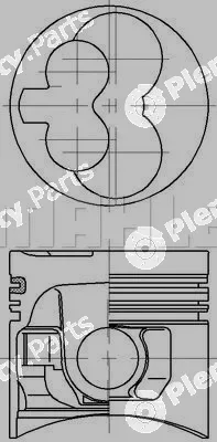 Izumi IMPA807290W — Piston