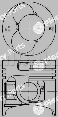 Izumi HMPT162220A — Piston