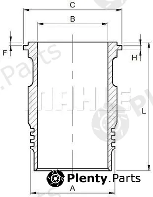 Izumi MFLN5121700 — Cylinder Sleeve