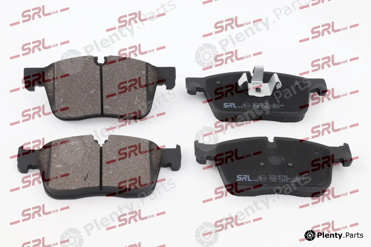 SRLine S70-0742 — Brake Pad Set, disc brake