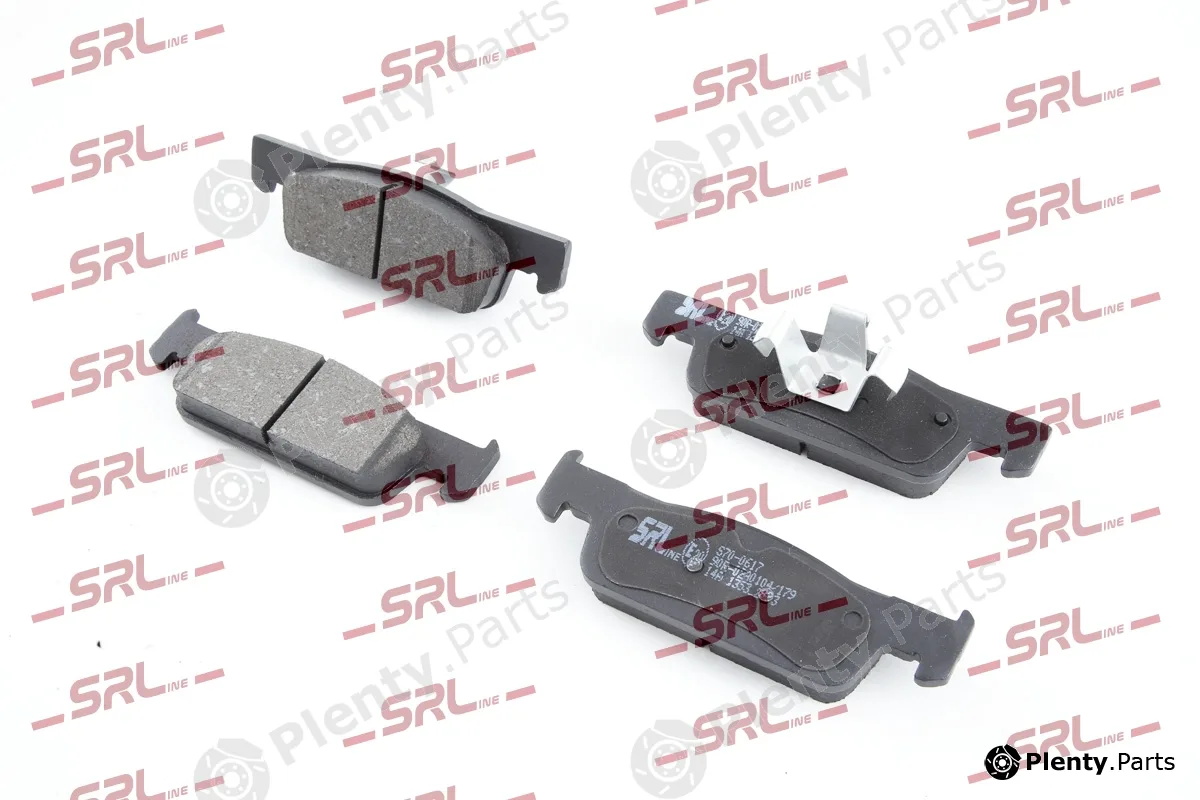 SRLine S70-0617 — Brake Pad Set, disc brake