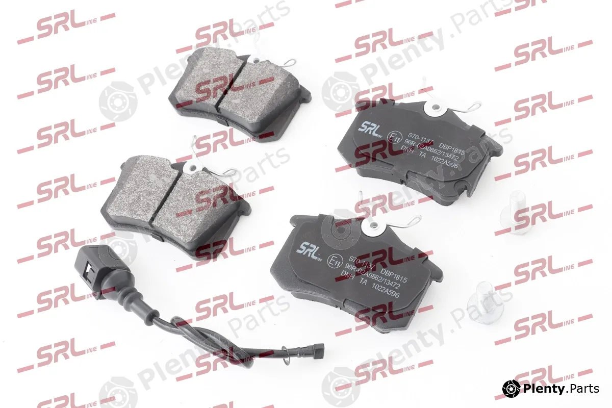 SRLine S70-1137 — Brake Pad Set, disc brake