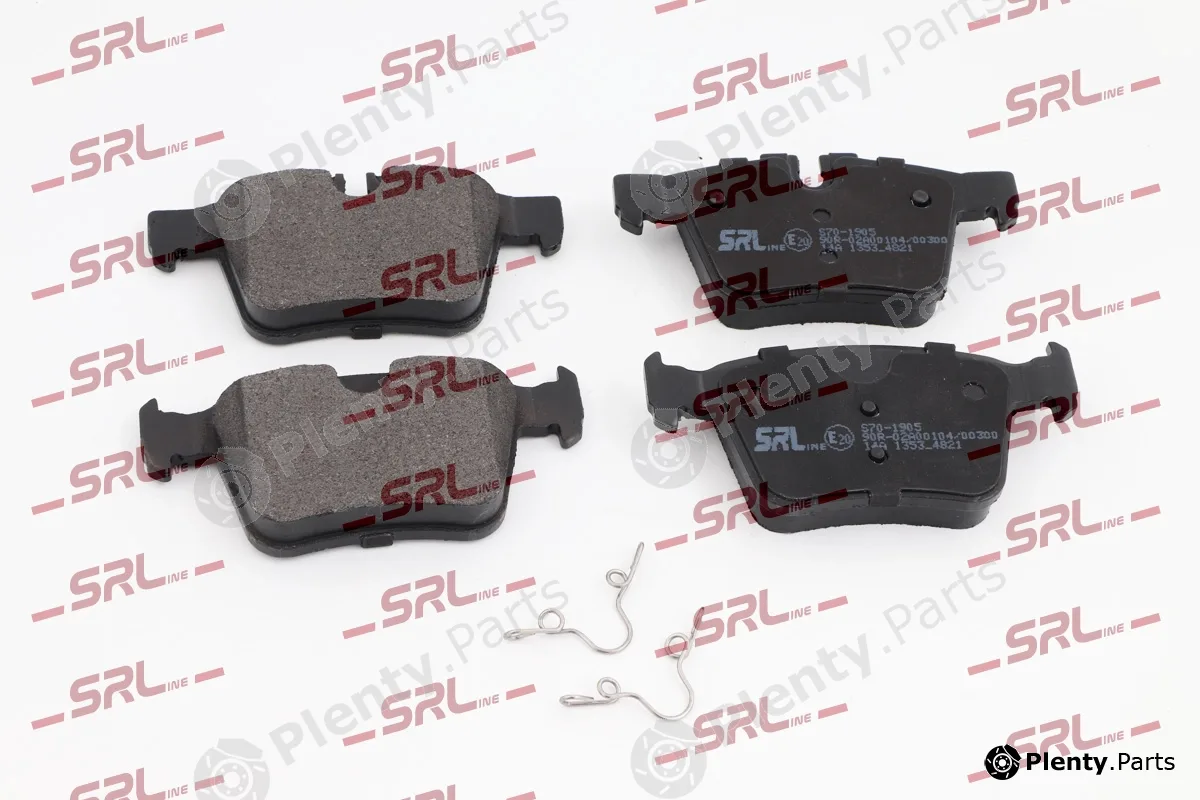 SRLine S70-1905 — Brake Pad Set, disc brake
