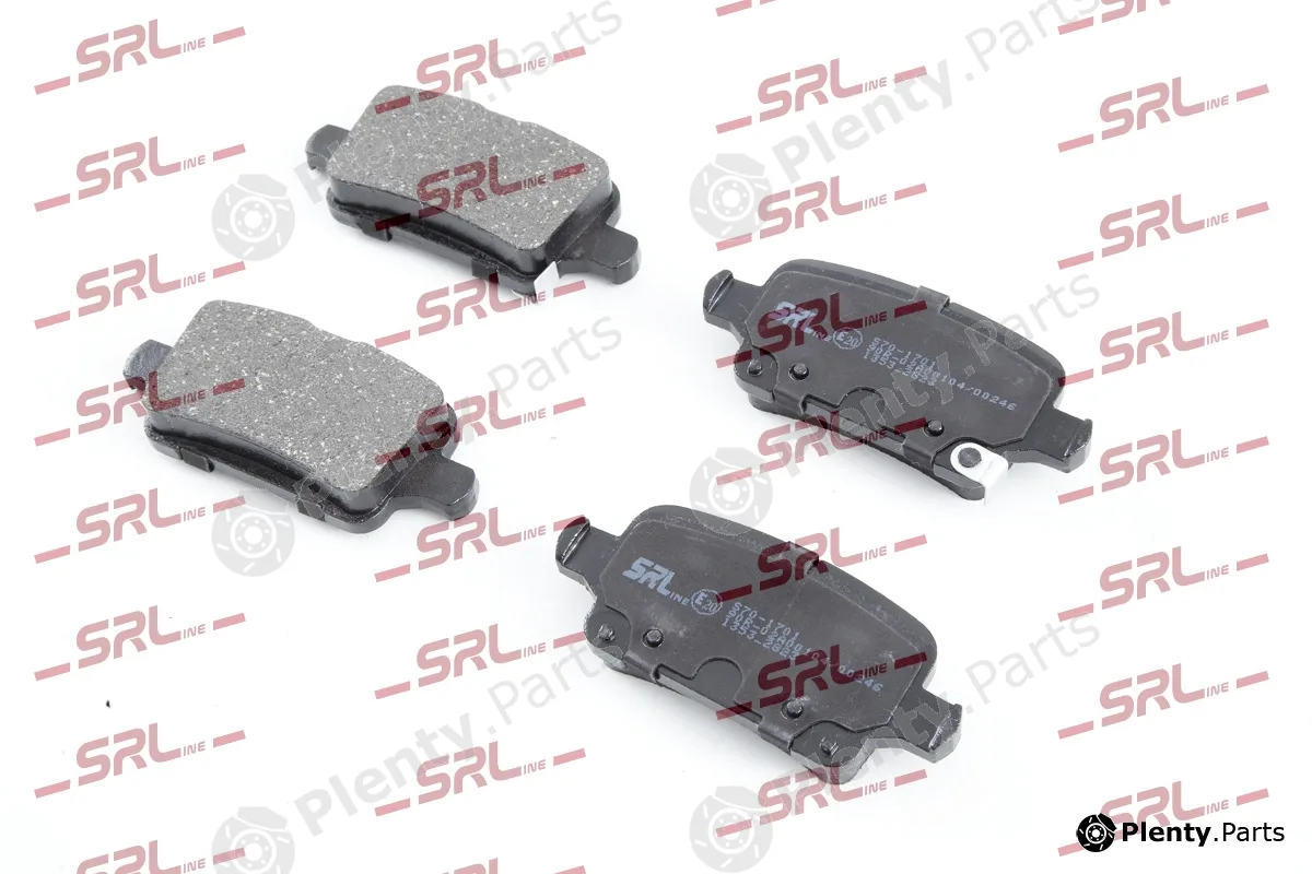 SRLine S70-1701 — Brake Pad Set, disc brake