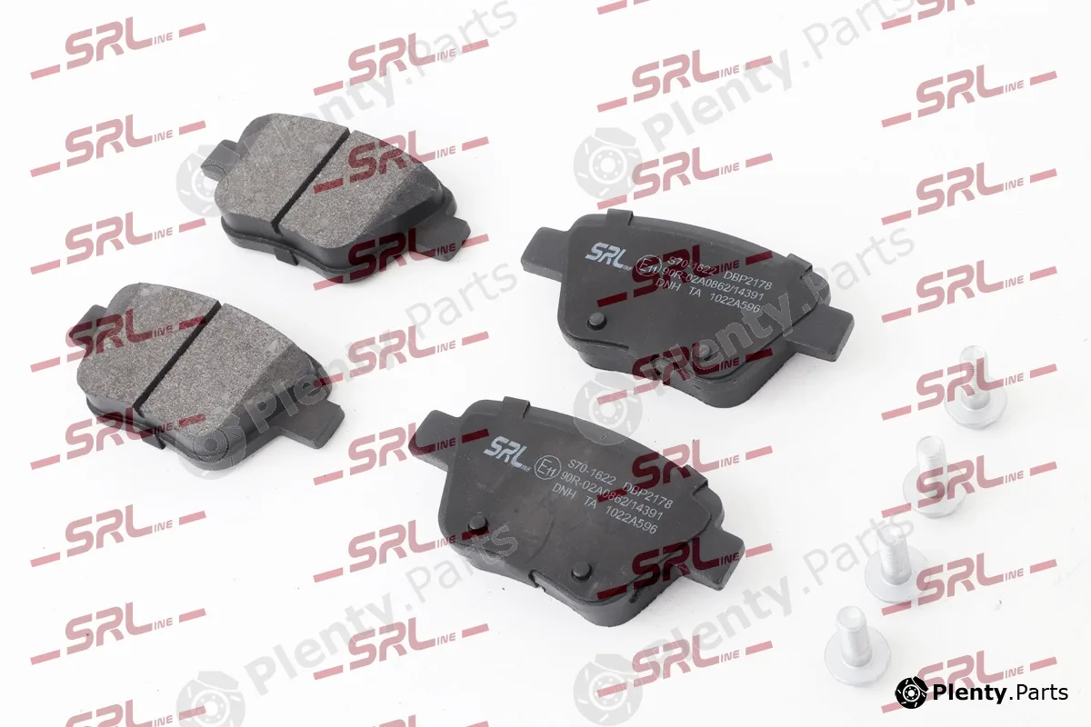 SRLine S70-1622 — Brake Pad Set, disc brake