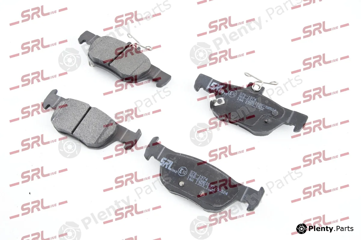 SRLine S70-1974 — Brake Pad Set, disc brake