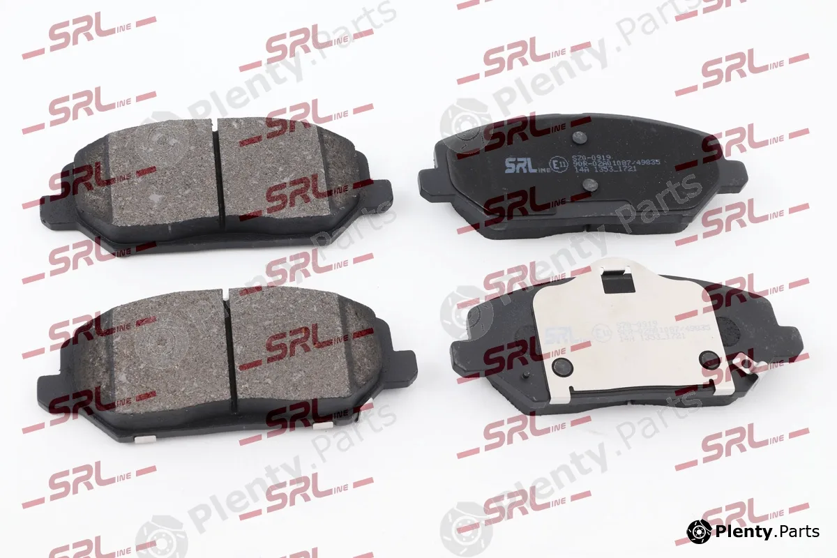 SRLine S70-0919 — Brake Pad Set, disc brake