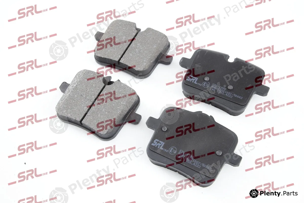 SRLine S70-1998 — Brake Pad Set, disc brake