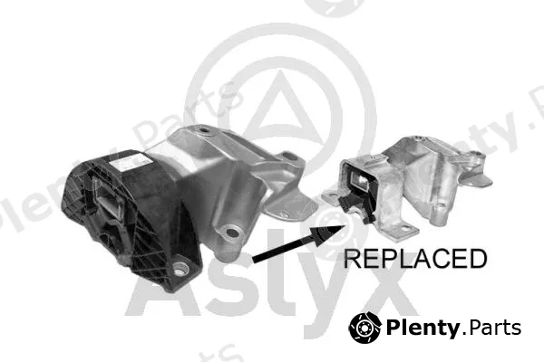 Aslyx AS-506841 — Mounting, engine
