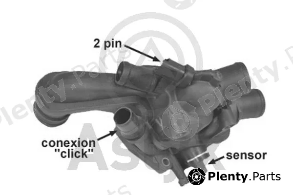 Aslyx AS-503969 — Thermostat, coolant