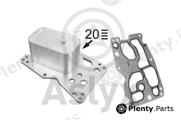 Aslyx AS-521226 — Oil Cooler, engine oil