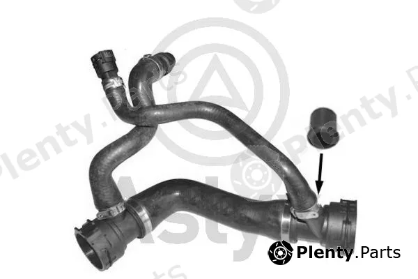 Aslyx AS-509893 — Radiator Hose