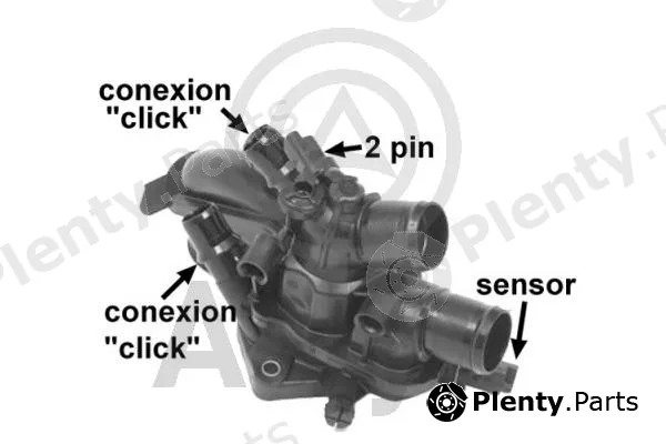 Aslyx AS-535584 — Thermostat, coolant