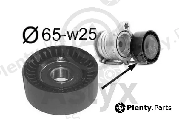 Aslyx AS-521246 — Tensioner Pulley, V-ribbed belt