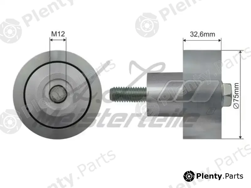 A.Z. Meisterteile AZMT-20-031-2173 — Deflection/Guide Pulley, V-ribbed belt